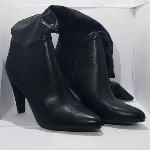 Christian Siriano Over-the-Knee Black Boots